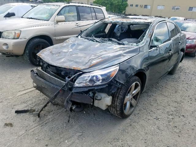 1G11J5SX1DF209106 - 2013 CHEVROLET MALIBU LTZ შავი ფოტო 2