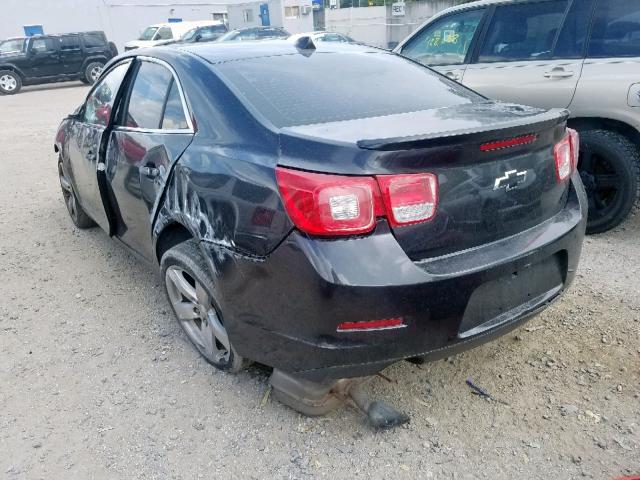 1G11J5SX1DF209106 - 2013 CHEVROLET MALIBU LTZ შავი ფოტო 3