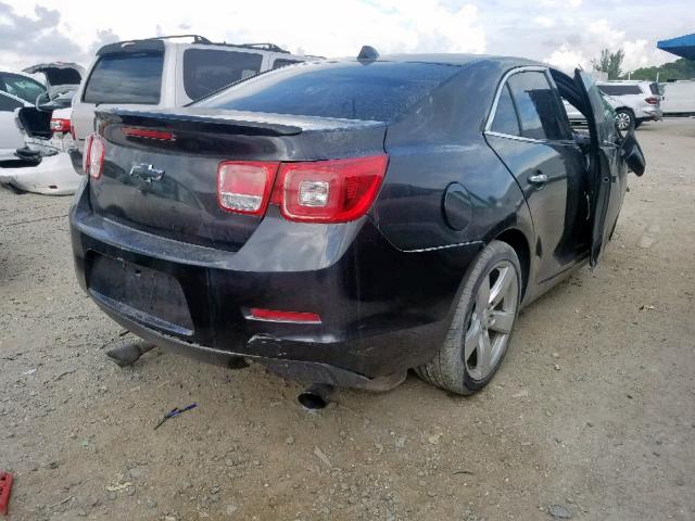 1G11J5SX1DF209106 - 2013 CHEVROLET MALIBU LTZ შავი ფოტო 4