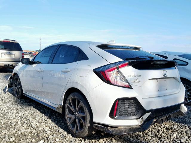 SHHFK7H46HU203989 - 2017 HONDA CIVIC SPOR WHITE photo 3