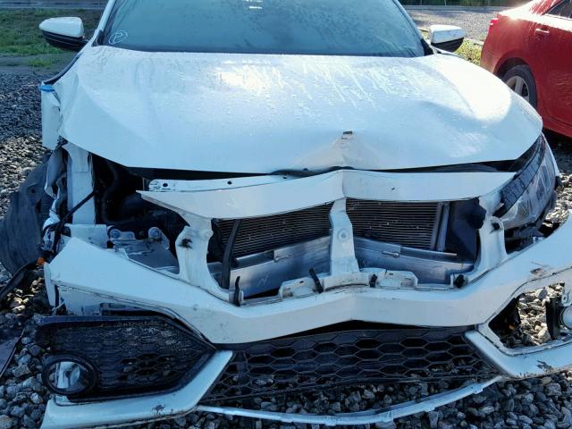 SHHFK7H46HU203989 - 2017 HONDA CIVIC SPOR WHITE photo 9
