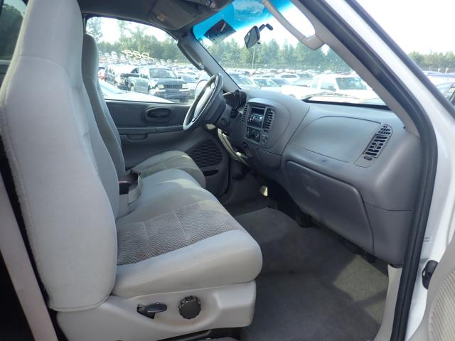 2FTRF17274CA91642 - 2004 FORD F-150 HERI BLUE photo 5