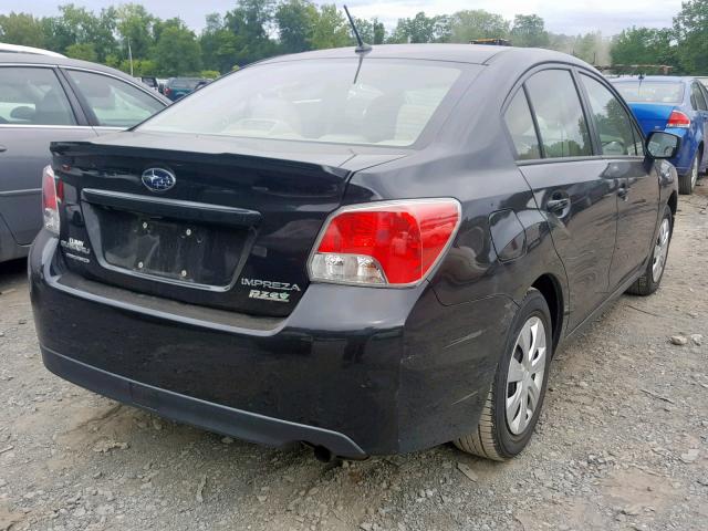 JF1GJAA69GG008965 - 2016 SUBARU IMPREZA BLACK photo 4