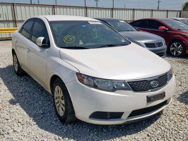 KNAFU4A2XB5402973 - 2011 KIA FORTE EX WHITE photo 1