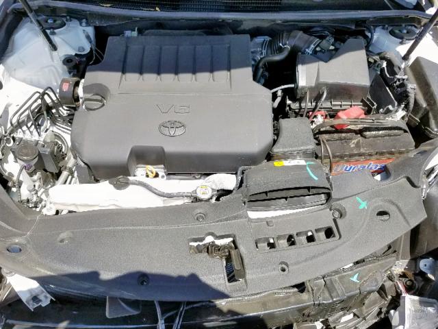 4T1BK1EB0HU260093 - 2017 TOYOTA AVALON XLE WHITE photo 7