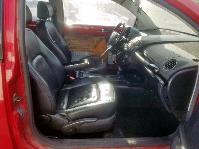 3VWSW31C46M406934 - 2006 VOLKSWAGEN NEW BEETLE Rot Foto 5