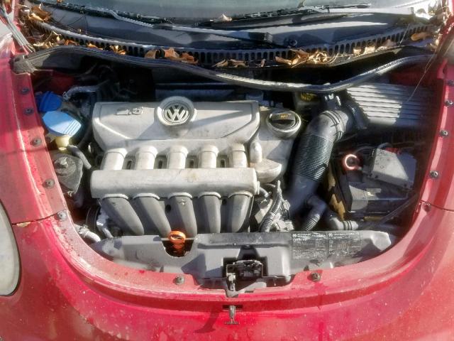 3VWSW31C46M406934 - 2006 VOLKSWAGEN NEW BEETLE Rot Foto 7