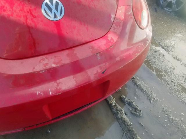 3VWSW31C46M406934 - 2006 VOLKSWAGEN NEW BEETLE Rot Foto 9