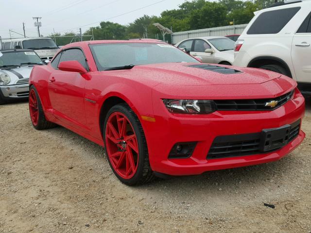 2G1FK1EJ3F9203077 - 2015 CHEVROLET CAMARO 2SS RED photo 1