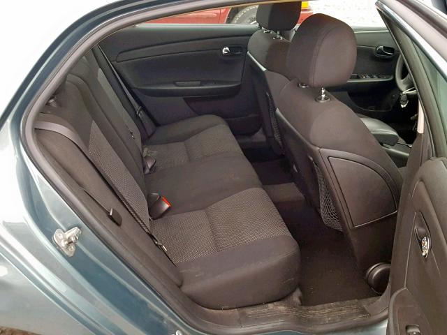 1G1ZH57B794203616 - 2009 CHEVROLET MALIBU 1LT BLUE photo 6