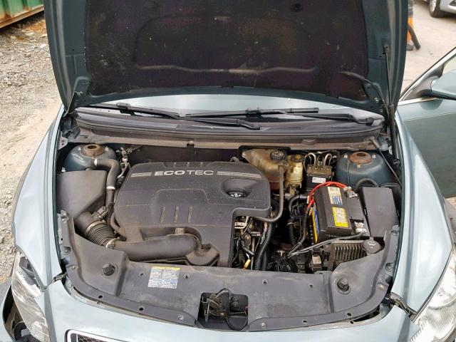 1G1ZH57B794203616 - 2009 CHEVROLET MALIBU 1LT BLUE photo 7