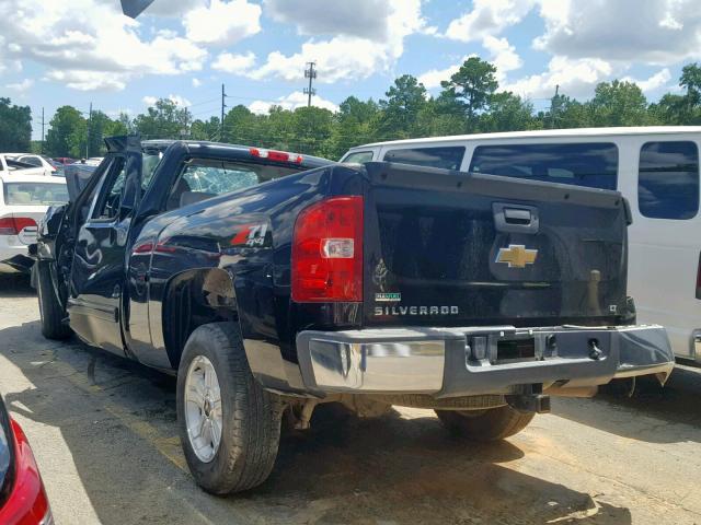 1GCRKSE36BZ223237 - 2011 CHEVROLET SILVERADO BLACK photo 3