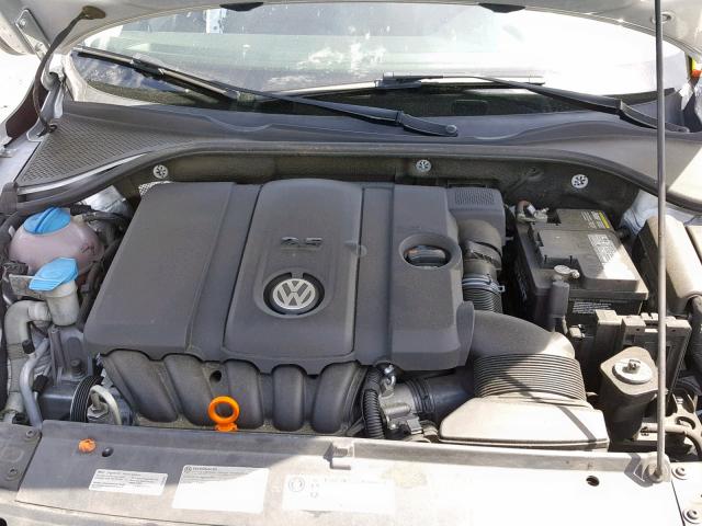 1VWBP7A32DC079503 - 2013 VOLKSWAGEN PASSAT SE SILVER photo 7