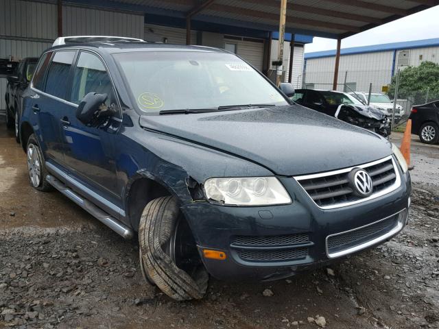 WVGMM77L95D008625 - 2005 VOLKSWAGEN TOUAREG 4. GREEN photo 1