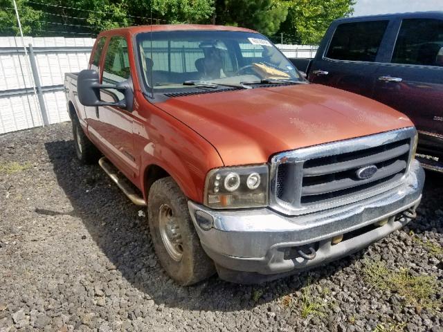 1FTSX30F81EC49208 - 2001 FORD F350 SRW S ORANGE photo 1