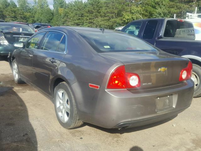 1G1ZB5E18BF381699 - 2011 CHEVROLET MALIBU LS 棕色 照片 3