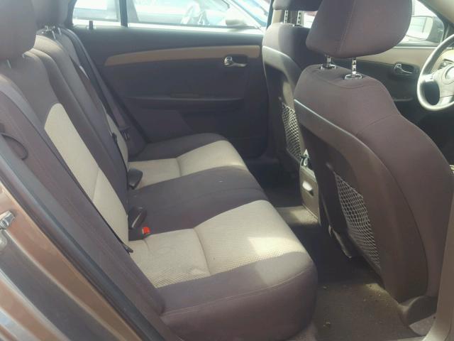 1G1ZB5E18BF381699 - 2011 CHEVROLET MALIBU LS 棕色 照片 6