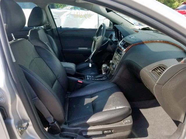 1G1ZG5E7XCF279148 - 2012 CHEVROLET MALIBU LTZ ვერცხლისფერი ფოტო 5
