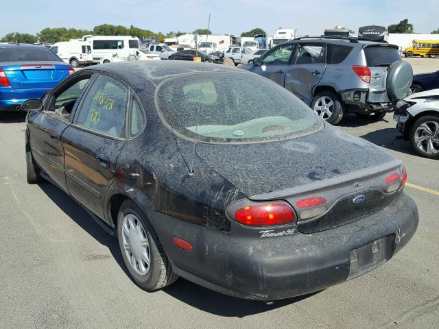 1FAFP52U2WG156565 - 1998 FORD TAURUS LX BLACK photo 3