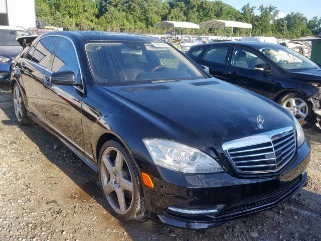 WDDNG7DB3DA509351 - 2013 MERCEDES-BENZ S 550 BLACK photo 1