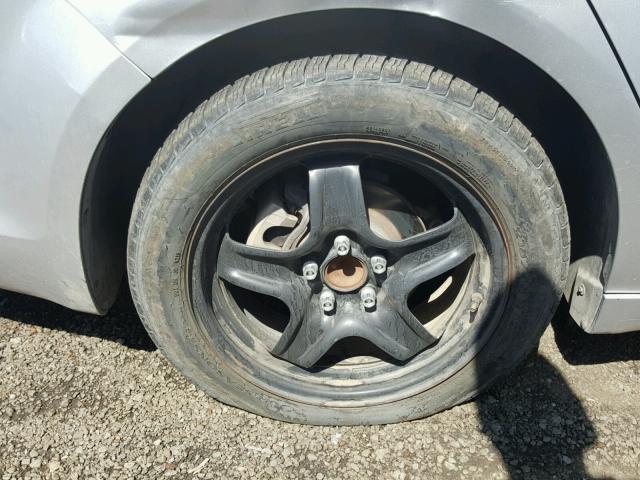 1G1ZA5E02AF185072 - 2010 CHEVROLET MALIBU LS SILVER photo 9