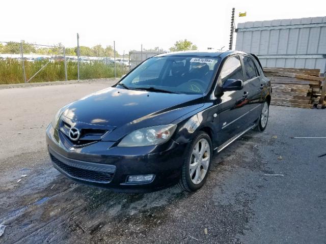 JM1BK343891194602 - 2009 MAZDA 3 S BLACK photo 2