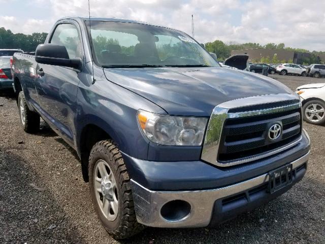 5TFLU5F10AX024015 - 2010 TOYOTA TUNDRA GRAY photo 1