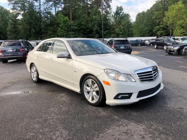 WDDHF2EBXBA344834 - 2011 MERCEDES-BENZ E 350 BLUE WHITE photo 1