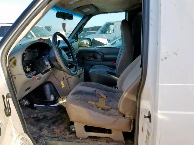 1GTDM19X24B505138 - 2004 GMC SAFARI XT WHITE photo 5