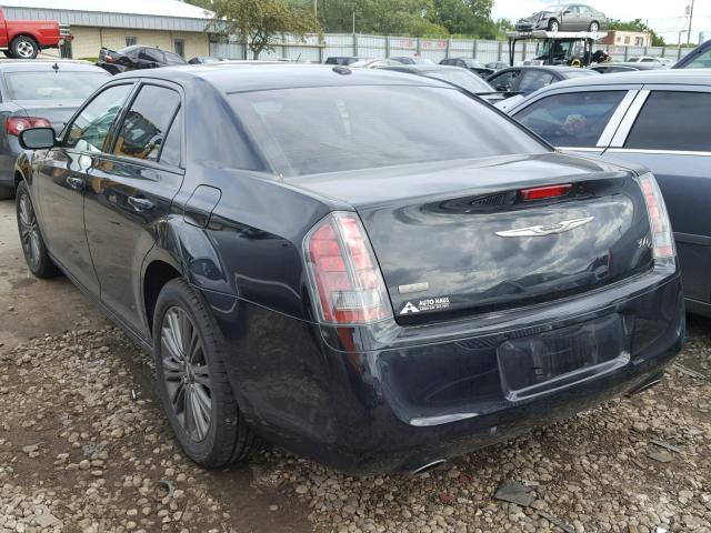 2C3CCAJG1EH240333 - 2014 CHRYSLER 300C VARVA BLACK photo 3