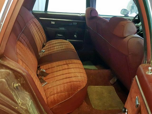 1G1AN69H2DX140977 - 1983 CHEVROLET CAPRICE CL MAROON photo 6