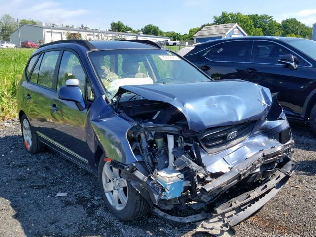 KNAFG526387172950 - 2008 KIA RONDO LX BLUE photo 1