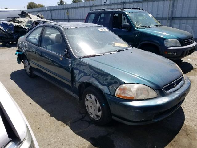 1HGEJ8244TL064144 - 1996 HONDA CIVIC EX GREEN photo 1