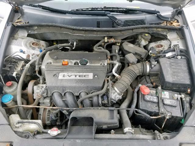 1HGCP26469A100322 - 2009 HONDA ACCORD LXP SILVER photo 7