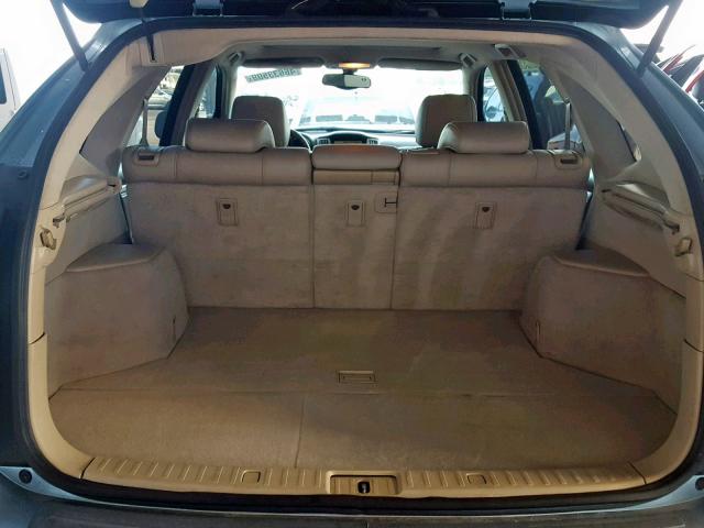 2T2GA31U85C042021 - 2005 LEXUS RX 330 BLUE photo 9