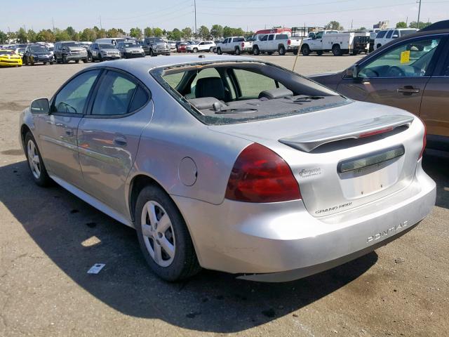 2G2WP552271143922 - 2007 PONTIAC GRAND PRIX SILVER photo 3