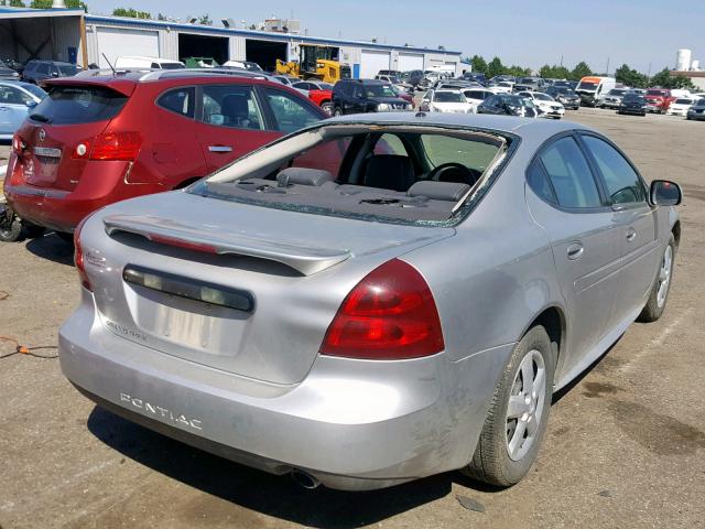 2G2WP552271143922 - 2007 PONTIAC GRAND PRIX SILVER photo 4