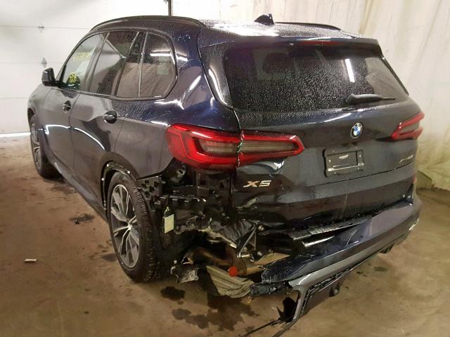 5UXCR6C57KLL13897 - 2019 BMW X5 XDRIVE4 BLACK photo 3