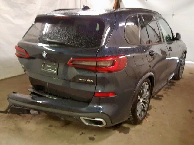 5UXCR6C57KLL13897 - 2019 BMW X5 XDRIVE4 BLACK photo 4