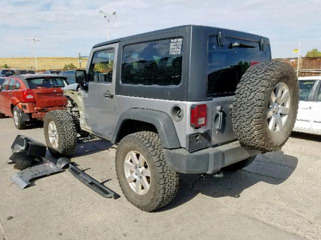 1C4AJWAG7DL618730 - 2013 JEEP WRANGLER S SILVER photo 3