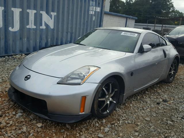 JN1AZ34D63T119234 - 2003 NISSAN 350Z COUPE SILVER photo 2