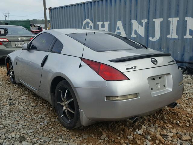 JN1AZ34D63T119234 - 2003 NISSAN 350Z COUPE SILVER photo 3