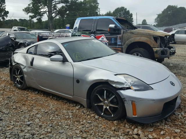 JN1AZ34D63T119234 - 2003 NISSAN 350Z COUPE SILVER photo 9