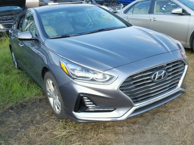 5NPE34AF9JH649985 - 2018 HYUNDAI SONATA SPO CHARCOAL photo 1