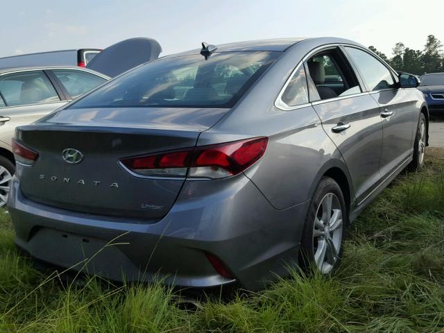 5NPE34AF9JH649985 - 2018 HYUNDAI SONATA SPO CHARCOAL photo 4