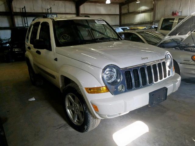 1J4GL58K35W724661 - 2005 JEEP LIBERTY LI WHITE photo 1