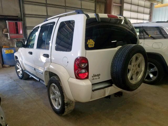 1J4GL58K35W724661 - 2005 JEEP LIBERTY LI WHITE photo 3