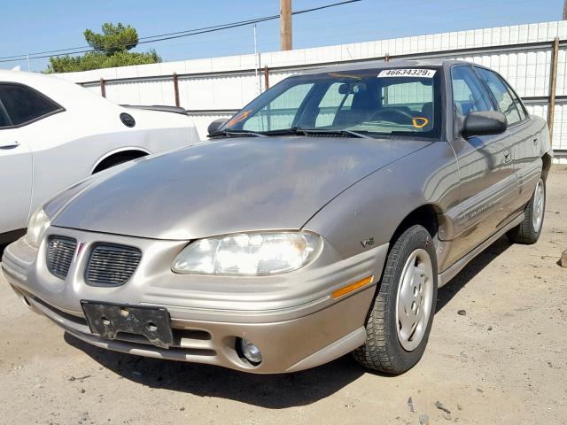 1G2NE52M3WM511924 - 1998 PONTIAC GRAND AM S TAN photo 2