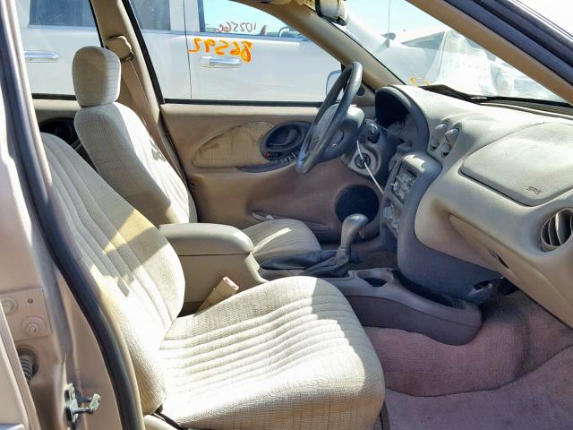 1G2NE52M3WM511924 - 1998 PONTIAC GRAND AM S TAN photo 5