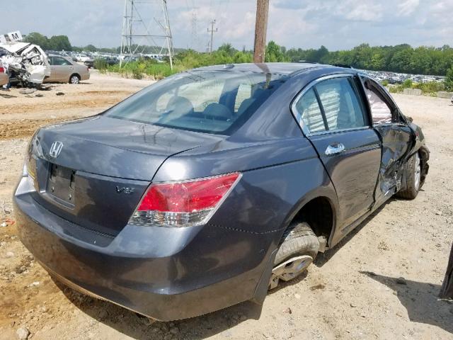 5KBCP36809B001415 - 2009 HONDA ACCORD EXL SILVER photo 4